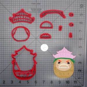 Moana - Kakamora Head 266-E208 Cookie Cutter Set