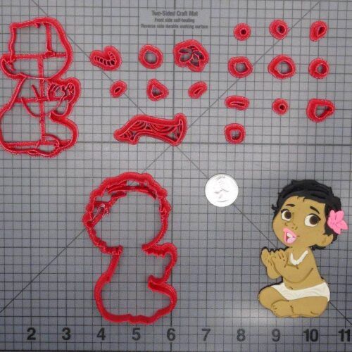 Moana - Moana Baby Body 266-E206 Cookie Cutter Set