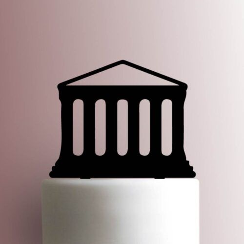 Pantheon Ancient Roman Temple 225-A054 Cake Topper