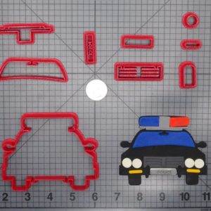 Police Car 266-D777 Cookie Cutter Set