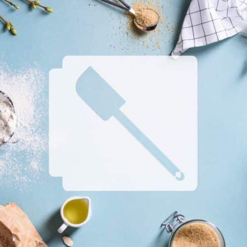 Rubber Spatula 783-C808 Stencil