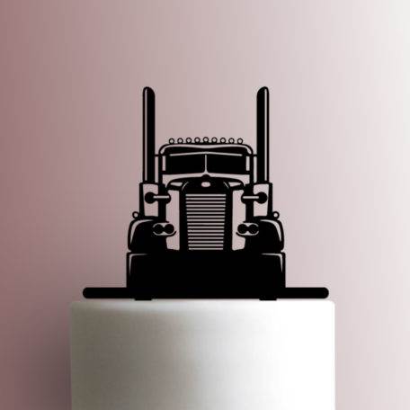 Semi Truck 225-A200 Cake Topper