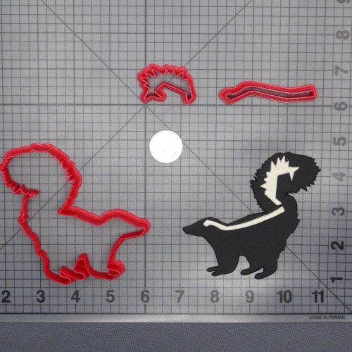 Skunk 266-D746 Cookie Cutter Set
