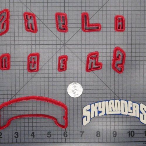 Skylanders Logo 266-E075 Cookie Cutter Set