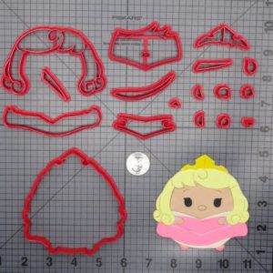 Sleeping Beauty - Aurora Chubby Body 266-E040 Cookie Cutter Set