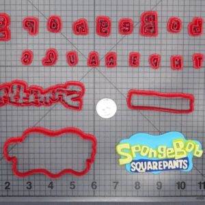 Spongebob Squarepants Logo 266-E149 Cookie Cutter Set