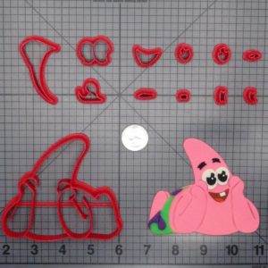 Spongebob Squarepants - Patrick 266-E024 Cookie Cutter Set