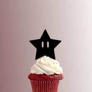 Super Mario - Star 228-302 Cupcake Topper