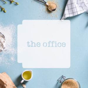 The Office Logo 783-C643 Stencil