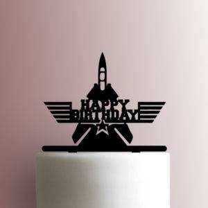 Top Gun Happy Birthday 225-A232 Cake Topper