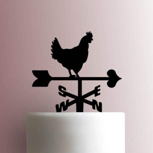 Weather Vane Chicken 225-A197 Cake Topper