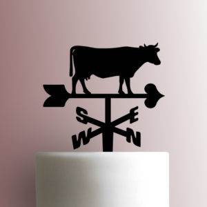Weather Vane Cow 225-A192 Cake Topper