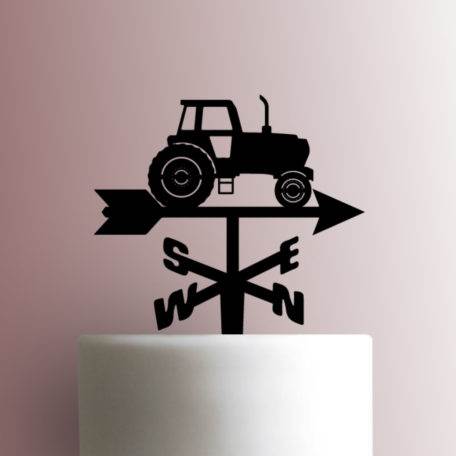 Weather Vane Tractor 225-A199 Cake Topper