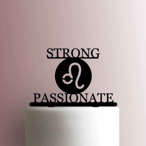 Zodiac - Leo Characteristics 225-A141 Cake Topper