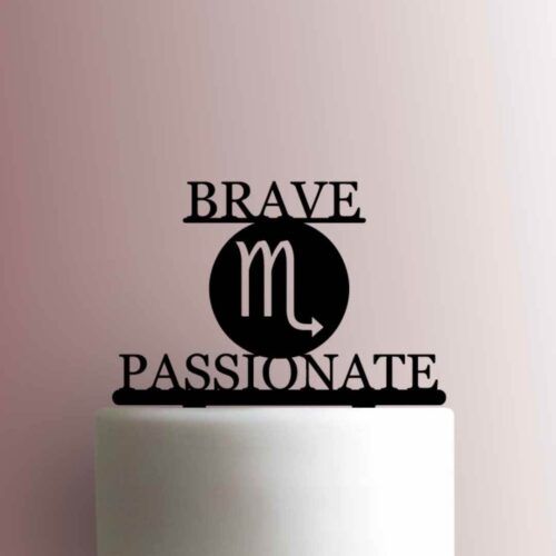 Zodiac - Scorpio Characteristics 225-A144 Cake Topper