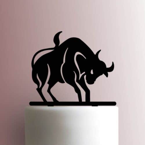 Zodiac - Taurus Bull Sign 225-946 Cake Topper