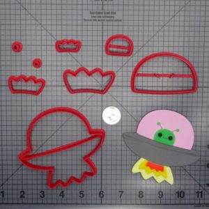 Alien UFO 266-D880 Cookie Cutter Set