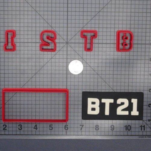 BT21 Logo 266-E225 Cookie Cutter Set