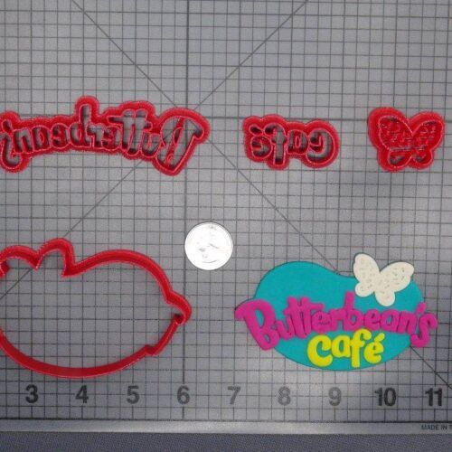 Butterbeans Cafe Logo 266-E512 Cookie Cutter Set