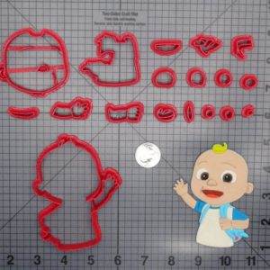 CoComelon - JJ Waving 266-E844 Cookie Cutter Set