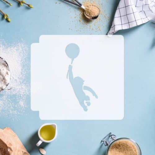 Curious George - George with Balloon 783-C856 Stencil