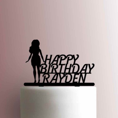 Princess with Butterfly 225-A304 Cake Topper