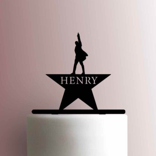 Custom Hamilton Star Name 225-A317 Cake Topper