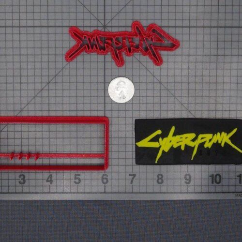 Cyberpunk Logo 266-E382 Cookie Cutter Set
