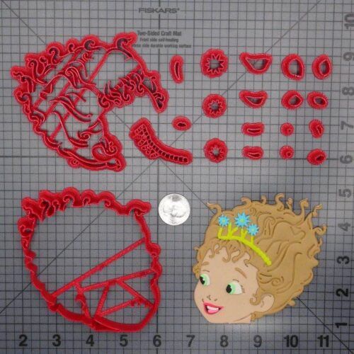 Fancy Nancy Head 266-E331 Cookie Cutter Set