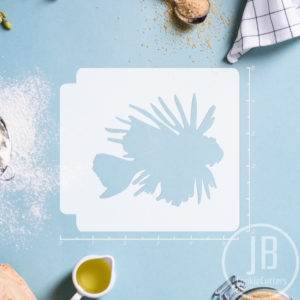 Fish - Lionfish 783-B990 Stencil Silhouette