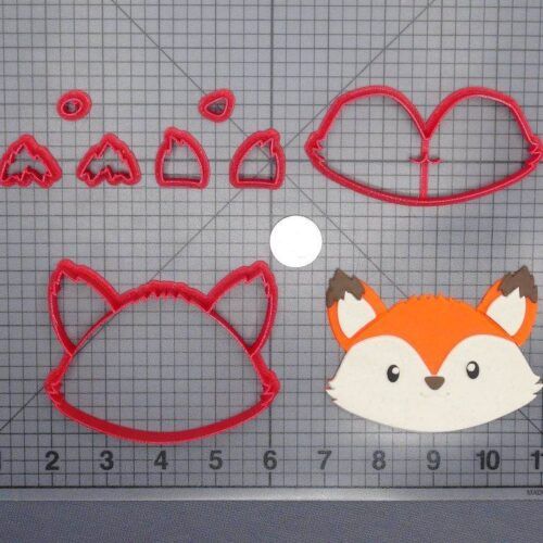 Fox Head 266-E037 Cookie Cutter Set