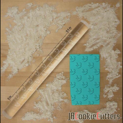 Halloween - Jack O Lantern Face 765-278 Rolling Pin