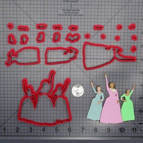 Hamilton - Schuyler Sisters 266-E675 Cookie Cutter Set