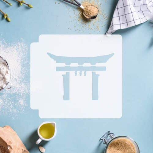 Japanese Shrine 783-C924 Stencil