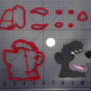 Jungle Book - Baloo Head 266-E497 Cookie Cutter Set