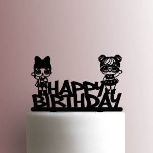 LOL Surprise Dolls Happy Birthday 225-A310 Cake Topper