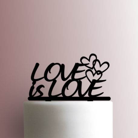 Love is Love 225-A298 Cake Topper