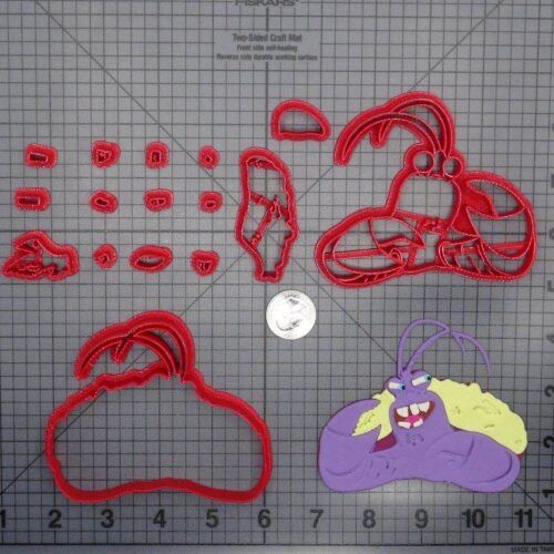 Moana - Tamatoa Crab 266-E207 Cookie Cutter Set
