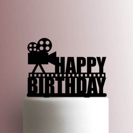 Movie Happy Birthday 225-A283 Cake Topper