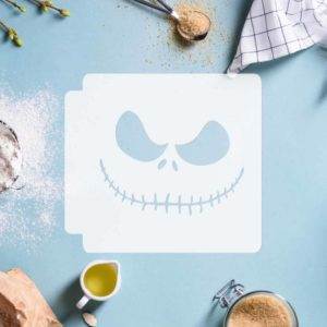 Nightmare Before Christmas - Jack Skellington Mad Face 783-C977 Stencil