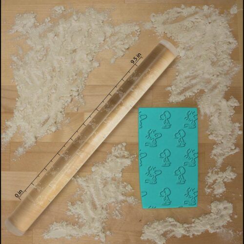 Peanuts - Snoopy and Woodstock 765-535 Rolling Pin