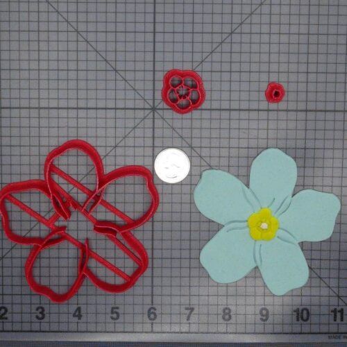 Periwinkle Flower 266-E062 Cookie Cutter Set