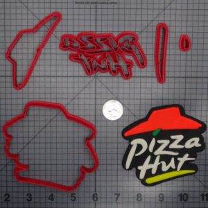 Pizza Hut Logo 266-E499 Cookie Cutter Set