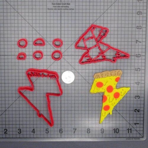 Pizza Lightning 266-E031 Cookie Cutter Set