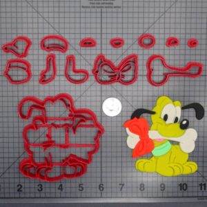 Pluto with Bone 266-E383 Cookie Cutter Set