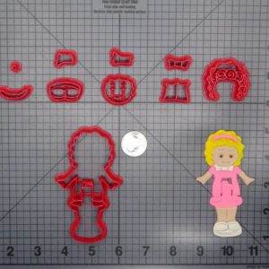 Polly Pocket Body 266-E355 Cookie Cutter Set