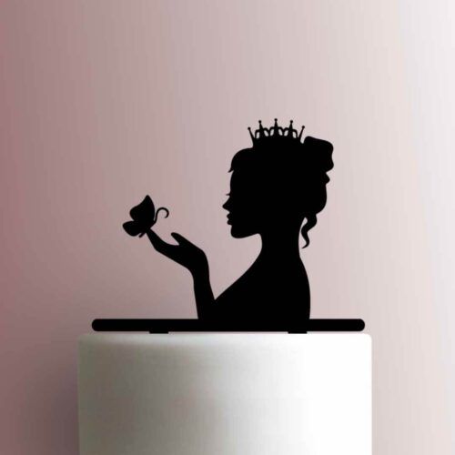 Princess with Butterfly 225-A304 Cake Topper