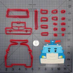 Robocar - Poli 266-D986 Cookie Cutter Set