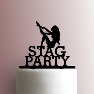 Stag Party 225-A306 Cake Topper