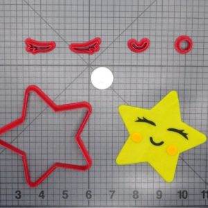 Star Smiling 266-E036 Cookie Cutter Set